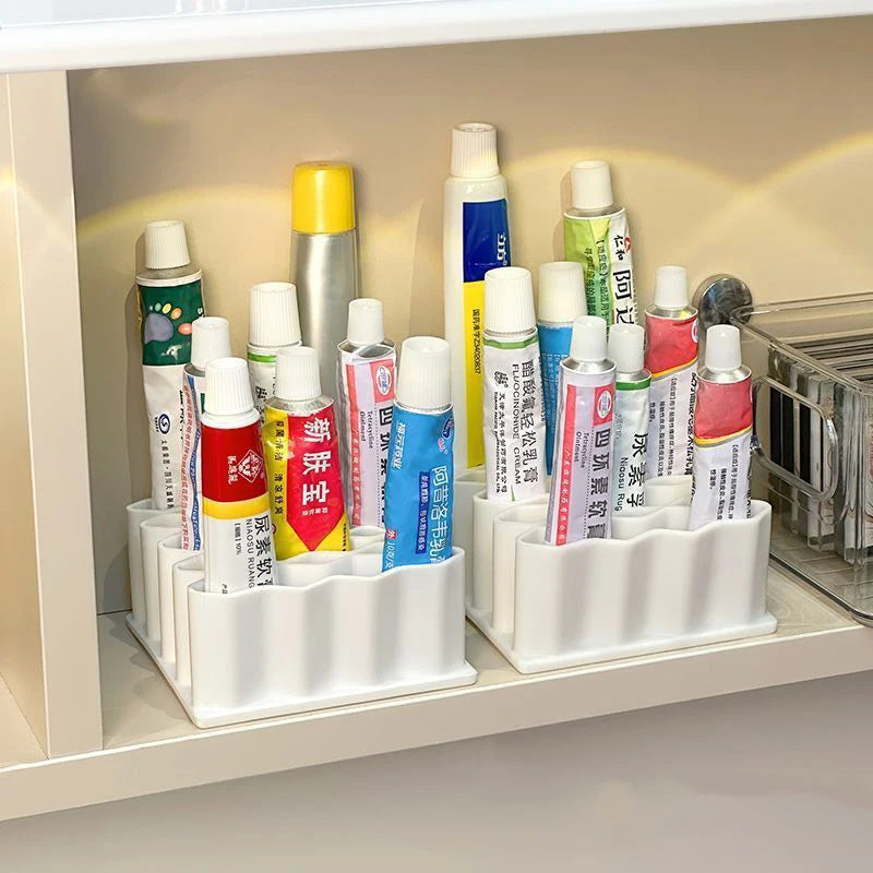 Pen Holder Multi-purpose Ointment Holder Stationery Storage Rack Desktop Ointment Stand Home Compartment Organizer