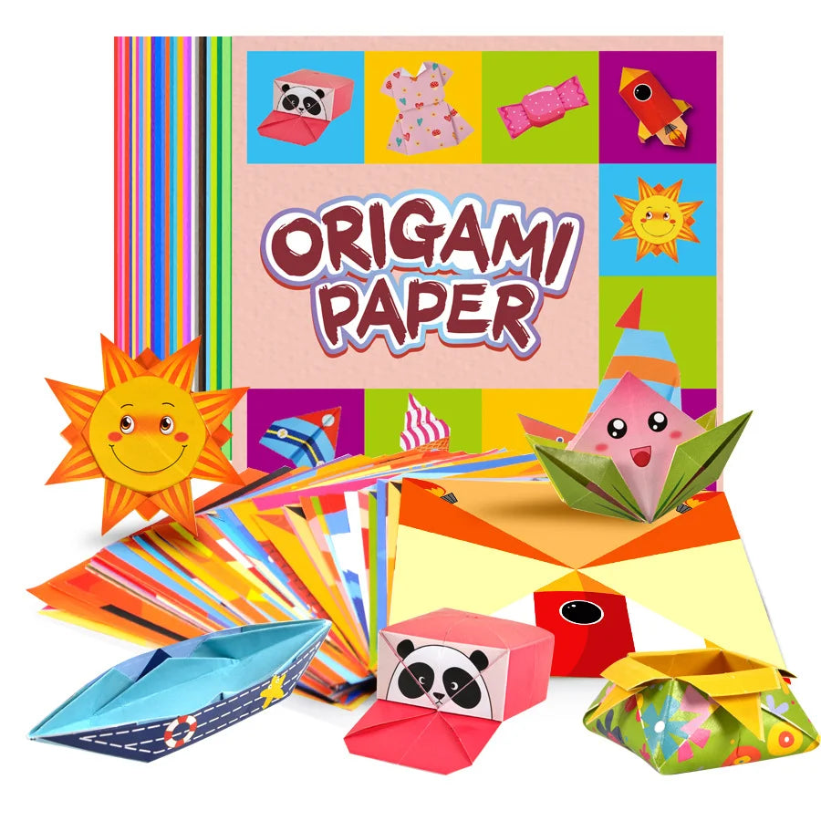 108 pieces of creative origami set -54 unique designs suitable for DIY crafts and educational activities